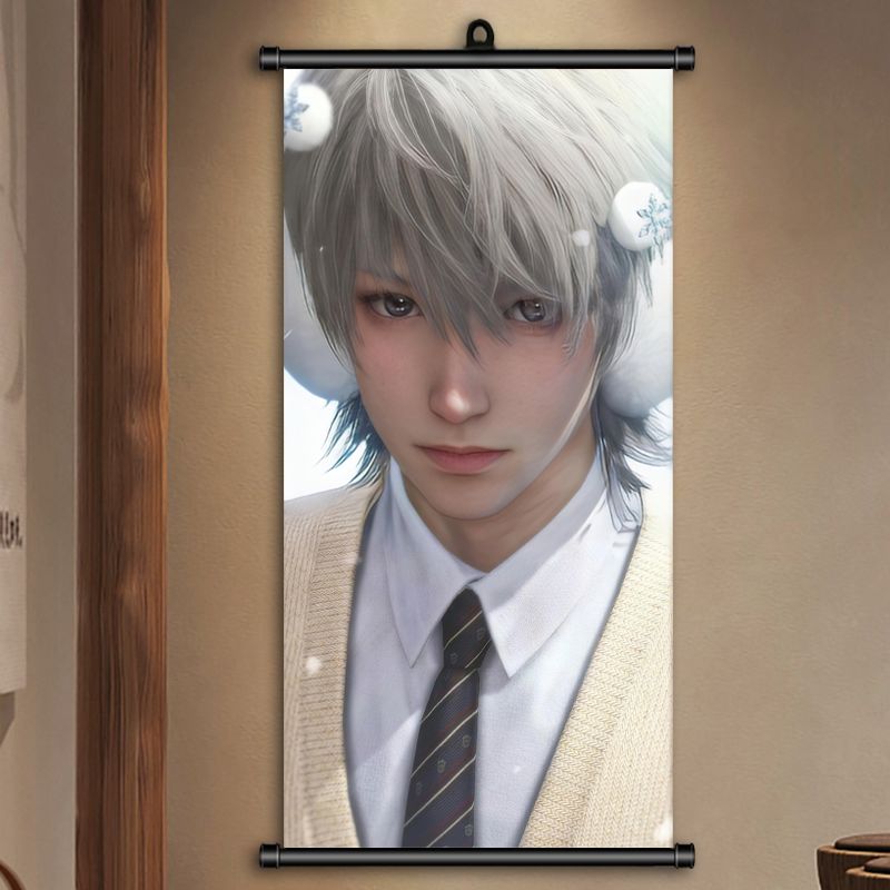 Lads Decorative Poster Scroll Wall Art