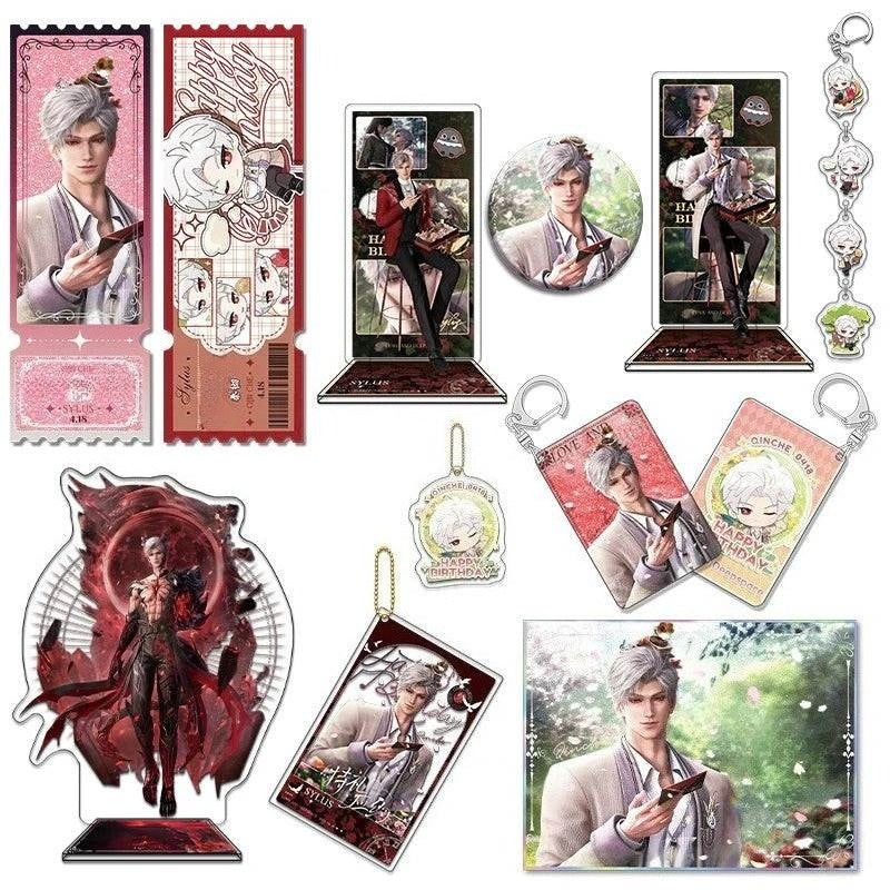 LaDS Sylus Birthday Where the Heart Dwells Series - Double Flash Badge, Standee Game Merchandise Gift - merrys