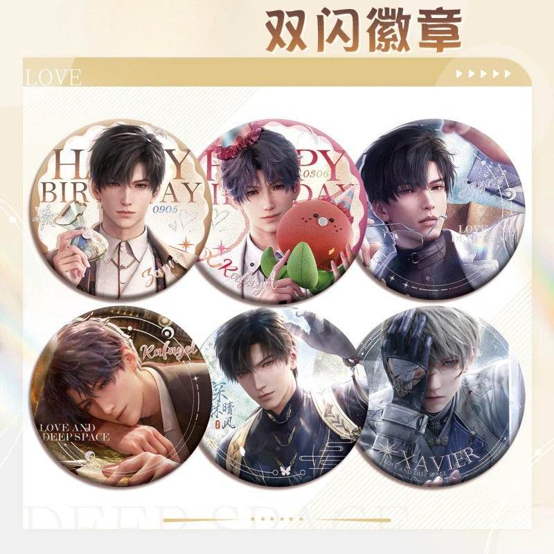 LaDS Double Flash Badge 81-105 - All Characters 75mm 58mm Tinplate Game Merchandise - merrys