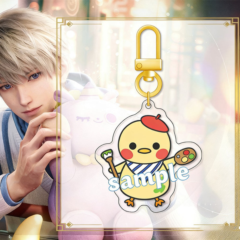 LaDS Doll Series U-shaped Buckle - Electroplated Golden Buckle Charm Acrylic Anime Merchandise - merrys