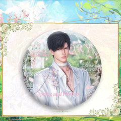 LaDS Double Flash Badge 143-196 - Diameter 75mm 58mm Tinplate Anime Merchandise - merrys