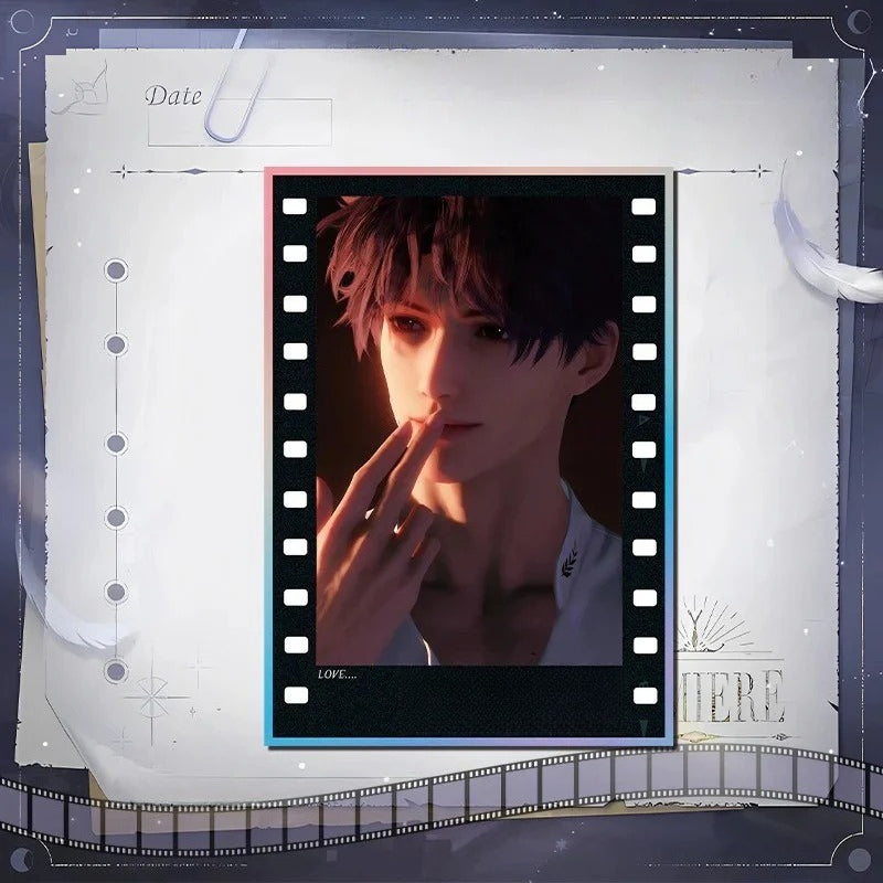 LaDS Acrylic Art Card 38-52 - Large Size 20.5*14.5cm with Holographic Edge Anime Game Merchandise - merrys